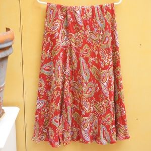 Handmade Silk Skirt | Reversible